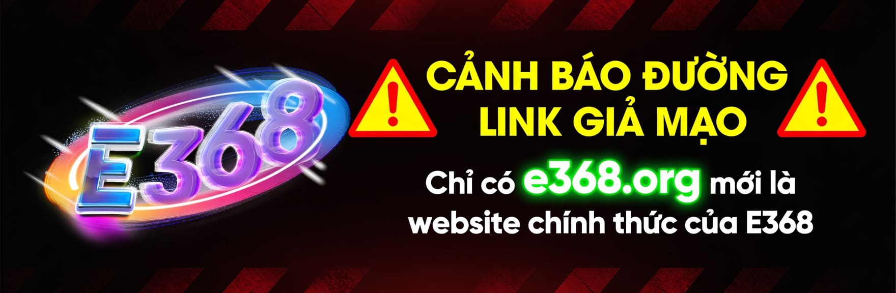 cảnh báo giả mạo e368